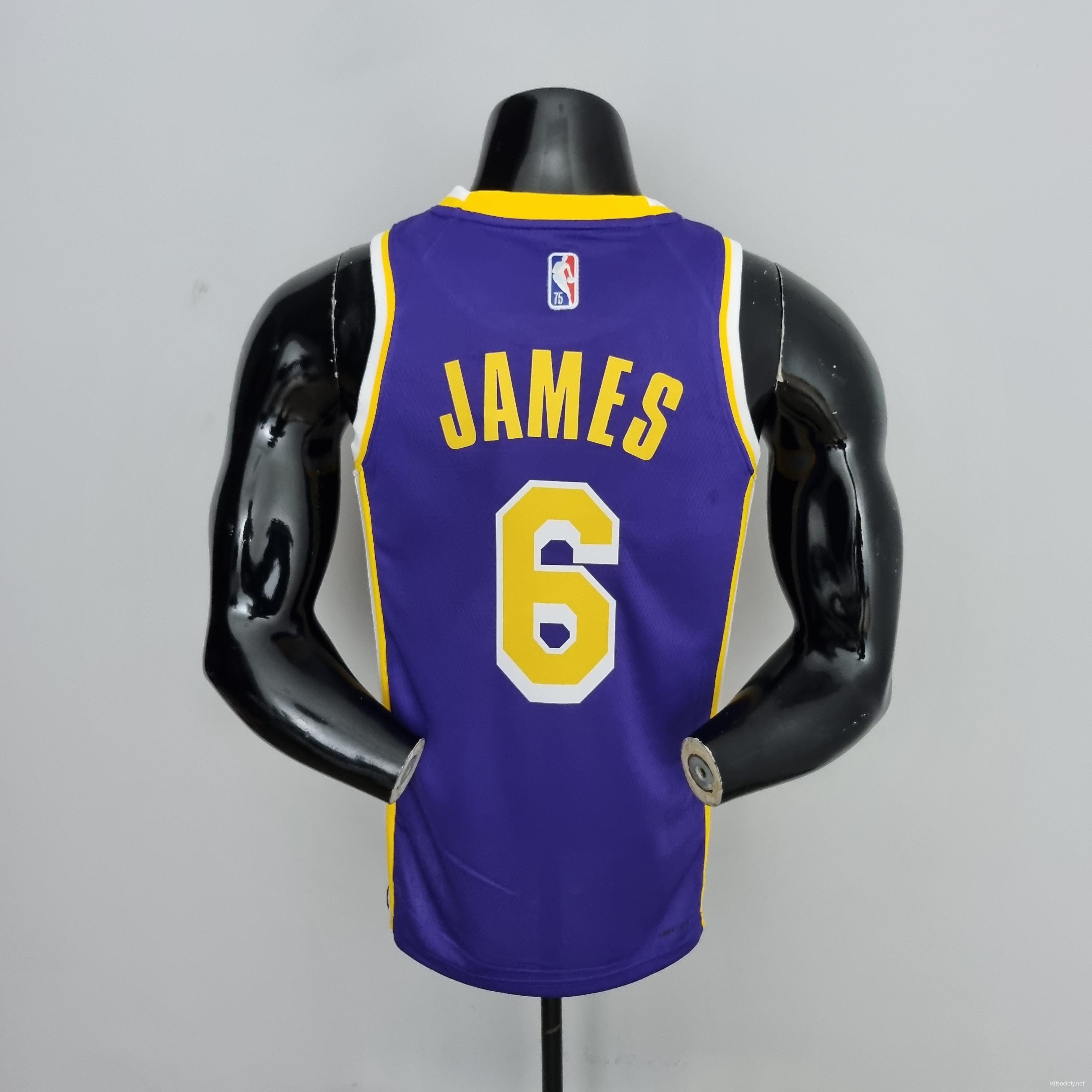 Los Angeles Lakers LeBron James #6 Icon Swingman Jersey – Lakers Store
