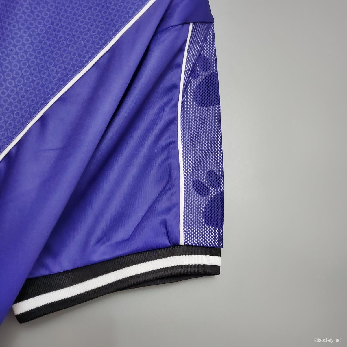 Retro Real Madrid 17/18 Away Purple Jersey - Kitsociety