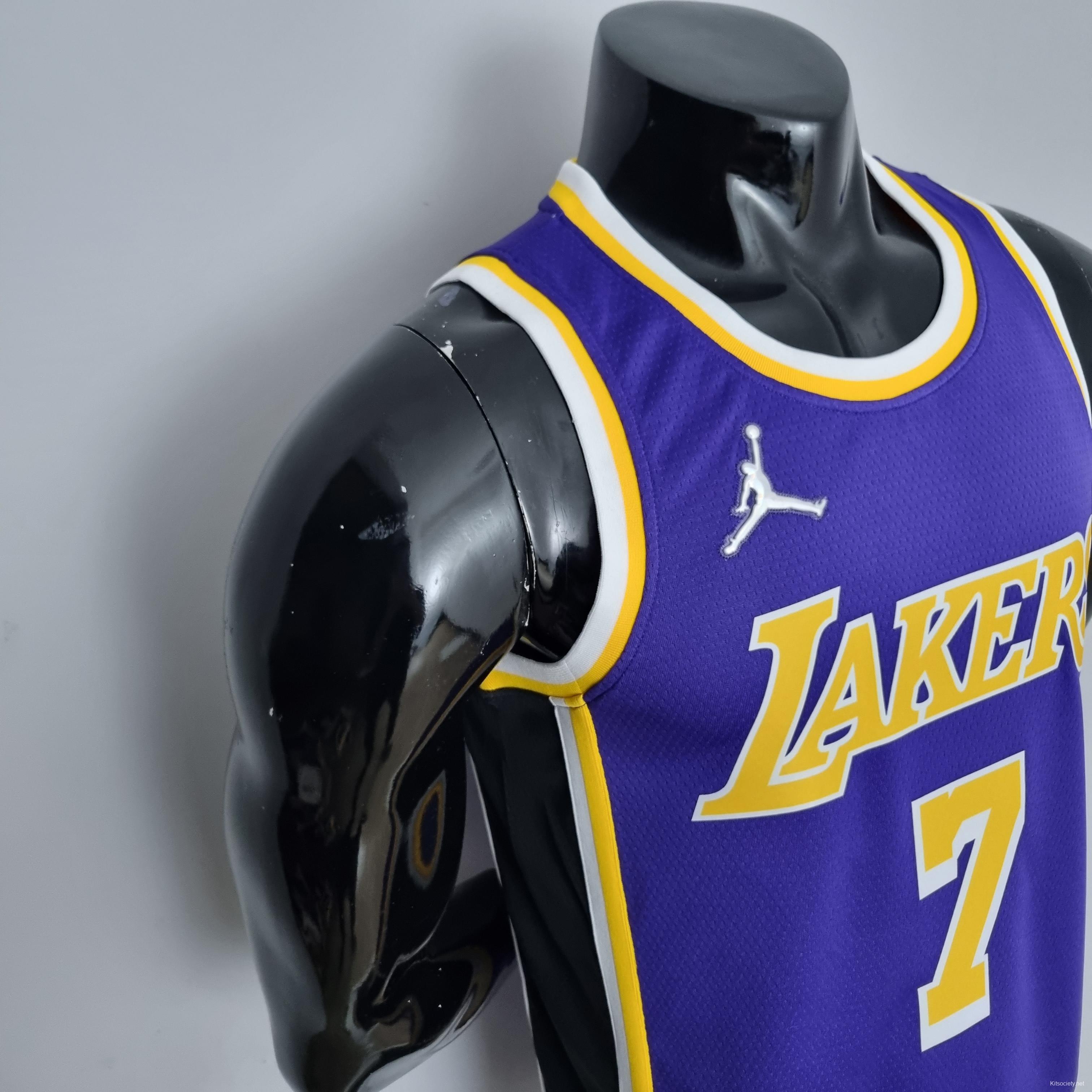lakers purple and black jersey