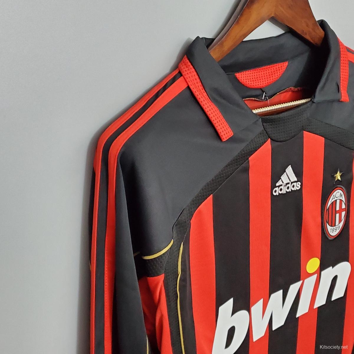 Ac Milan 06/07 Home Shirt – My Kits Direct