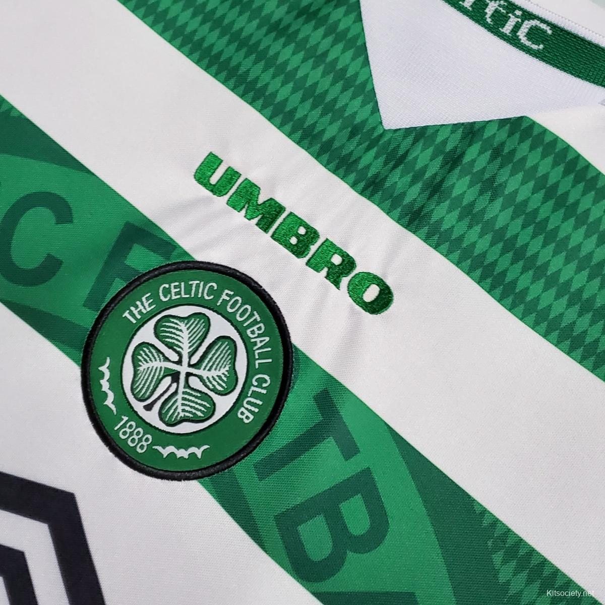 Retro Celtic Away Football Shirt 98/99 - SoccerLord