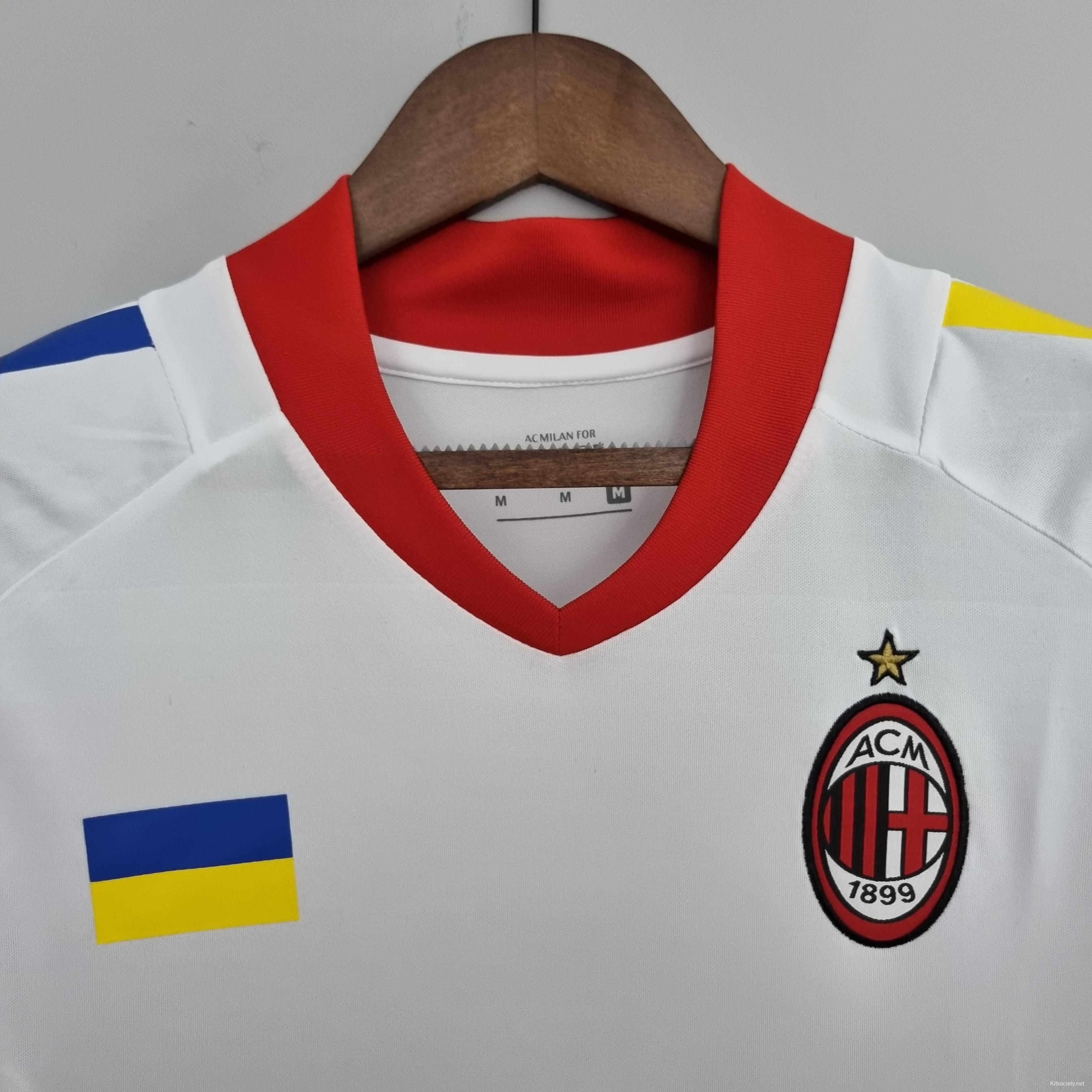 Retro 09/10 AC Milan Away White Jersey - Kitsociety