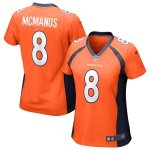 Men's Nike Case Keenum Orange Denver Broncos Game Jersey