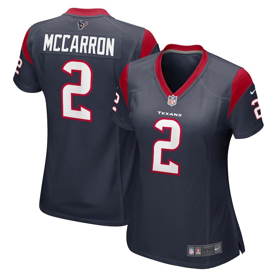 Women's AJ McCarron Navy Player Limited Team Jersey - Kitsociety