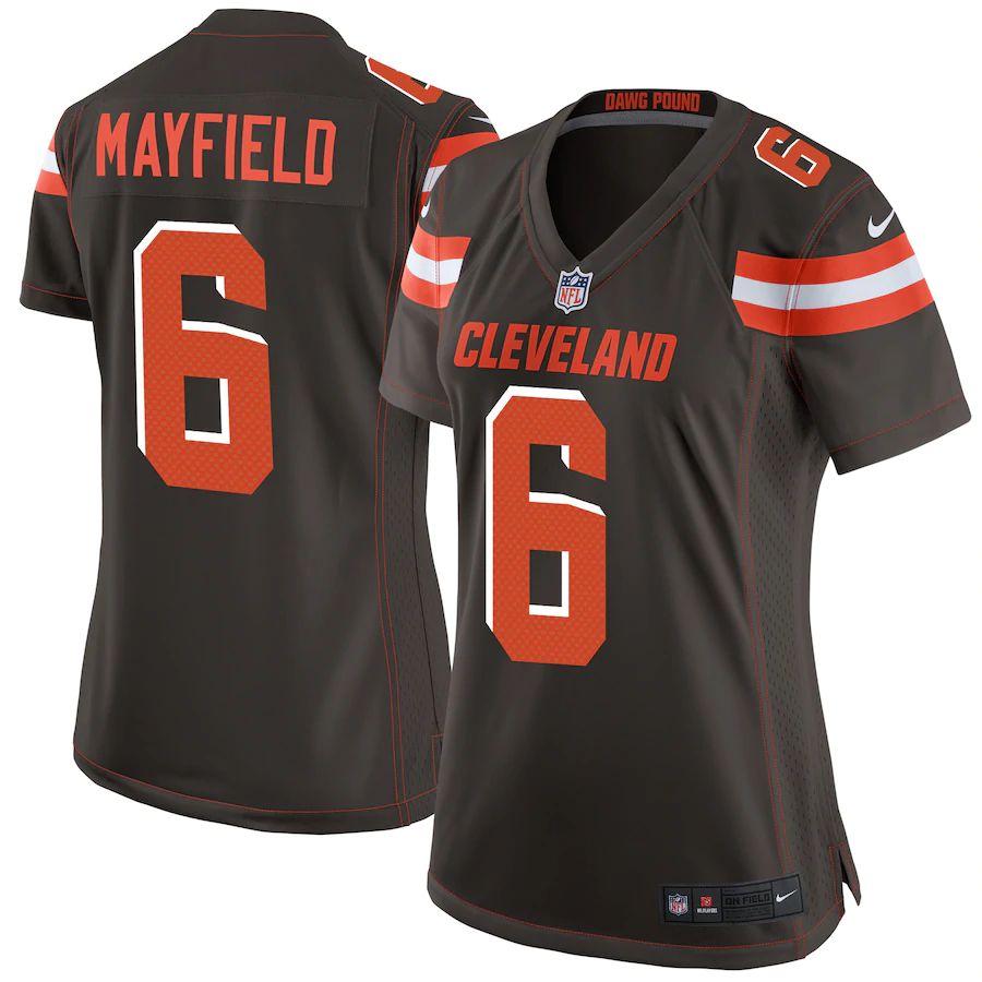 Men's Baker Mayfield Orange Player Limited Team Jersey - Kitsociety