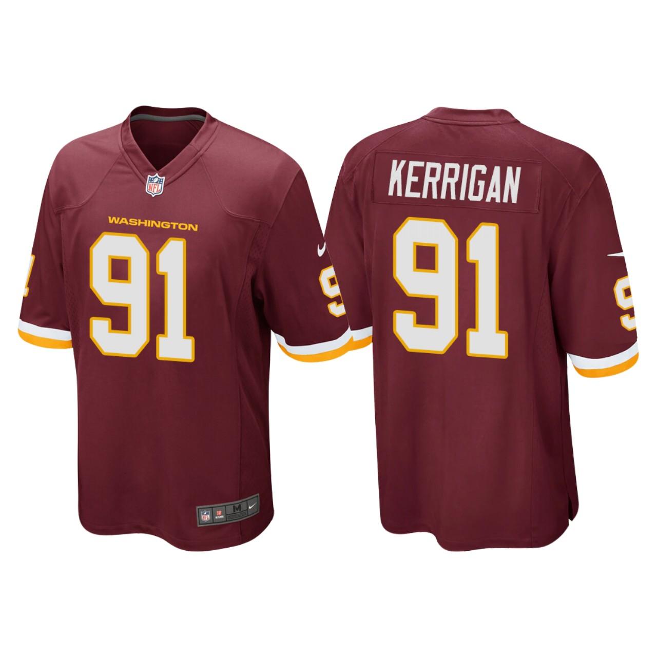 Youth Ryan Kerrigan Burgundy Player Limited Team Jersey - Kitsociety