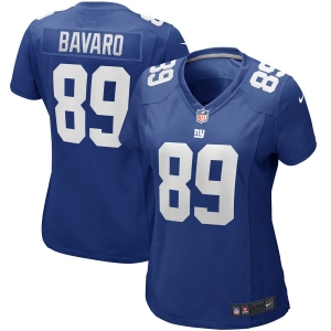 Nike Mark Bavaro New York Giants Royal Game Player Jersey - S - Black