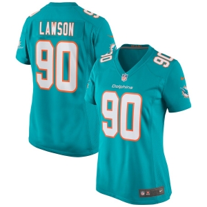 Women's Jarvis Landry Aqua Alternate Player Limited Team Jersey - Kitsociety