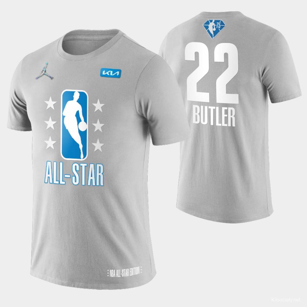 Adult Khris Middleton Gray 2022 All-Star Game Name & Number T-Shirt -  Kitsociety