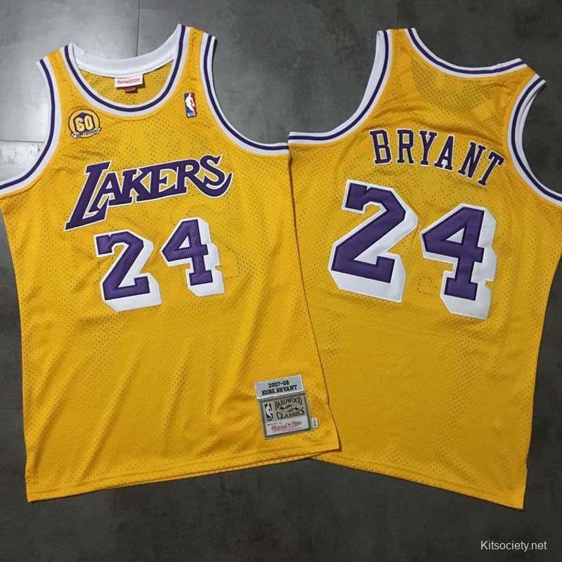 Kobe Bryant LA Lakers 2007-08 Hardwood Classics Jersey