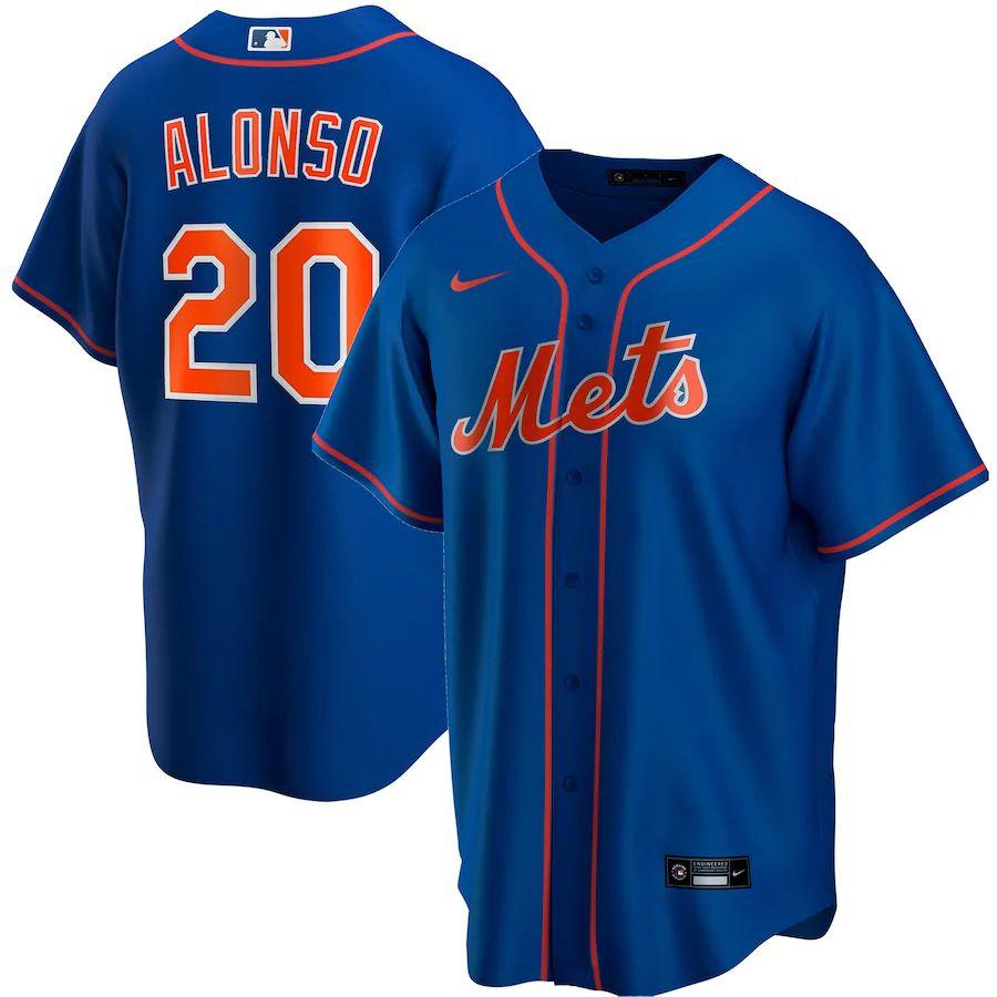 Men's Pete Alonso Royal Alternate 2020 Authentic Player Team Jersey -  Kitsociety