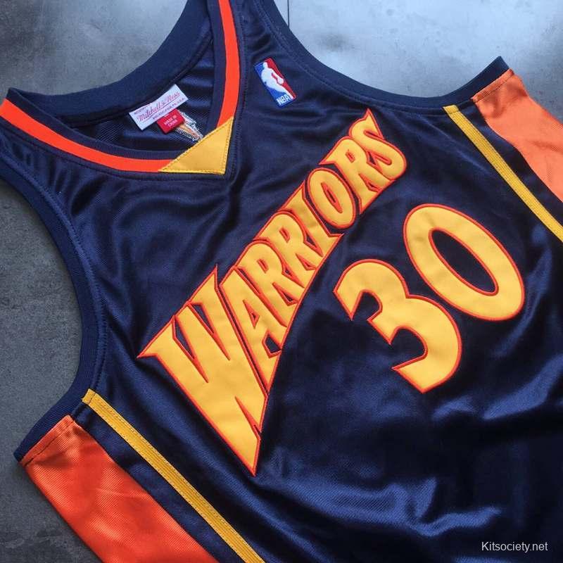 Golden State Warriors Steph Curry Jersey by Mitchell & Ness-NWT