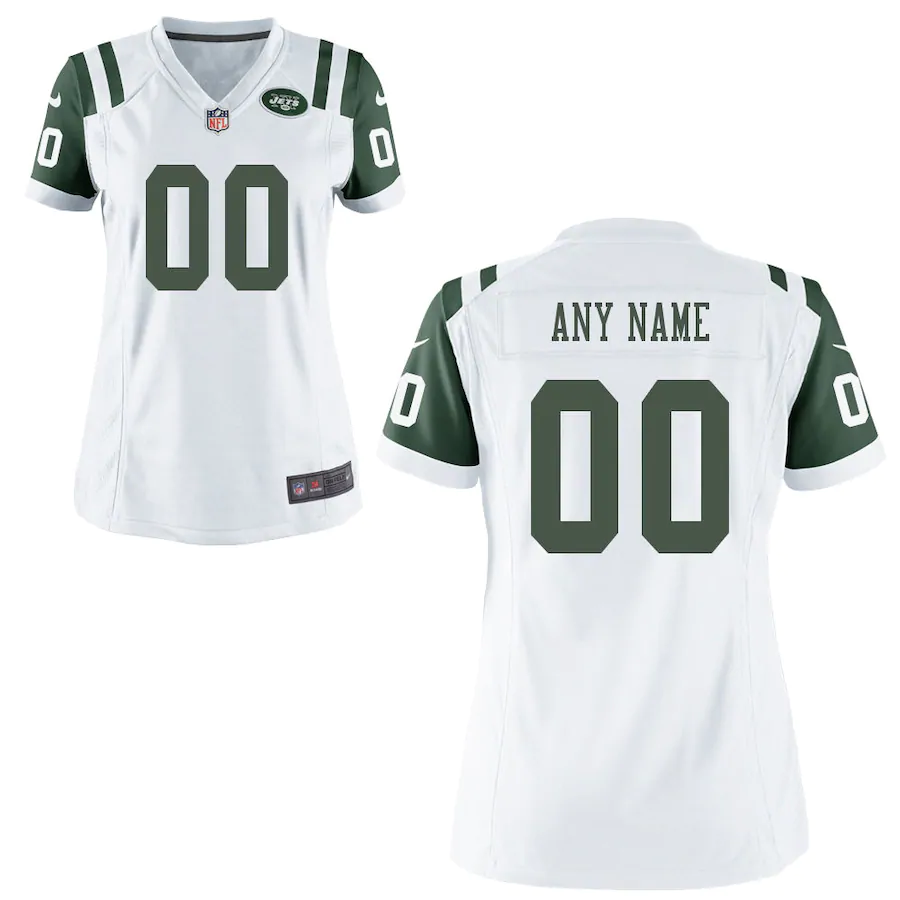 Women's Customized Game White Team Jersey - Kitsociety