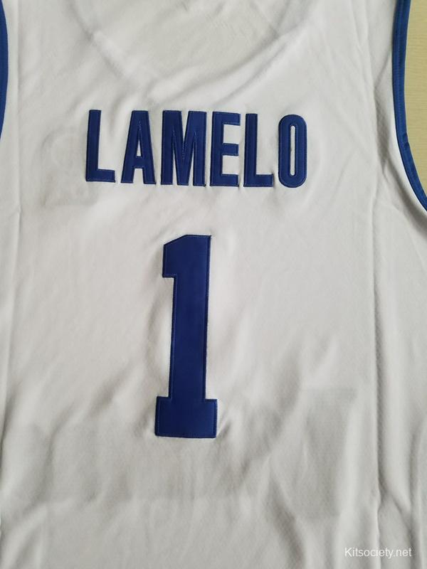 Retro Lamelo Ball 1 Los Angeles Basketball Jerseys Printed LA