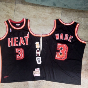 Dwayne Wade Throwback Miami Heat Jerseys