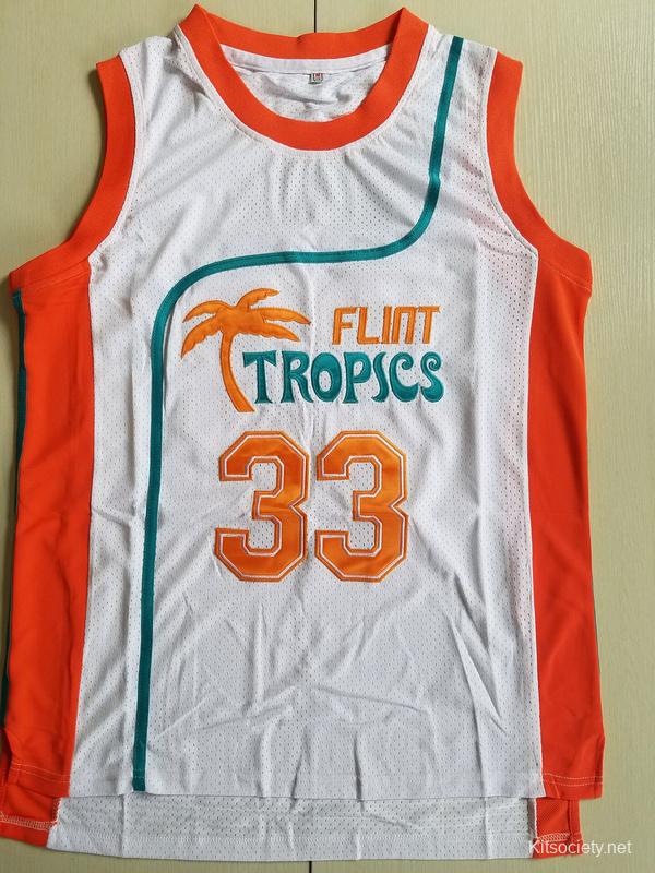 Flint Tropics 33 Jackie Moon Teal Basketball Jersey Semi Pro Team New -  Kitsociety