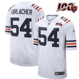 Brian Urlacher Chicago Bears Nike Women's 2019 100th Season Alternate Classic Retired Player Game Jersey - White Size: Small