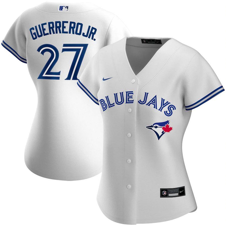 Men's Vladimir Guerrero Jr. White Home 2020 Player Team Jersey - Kitsociety