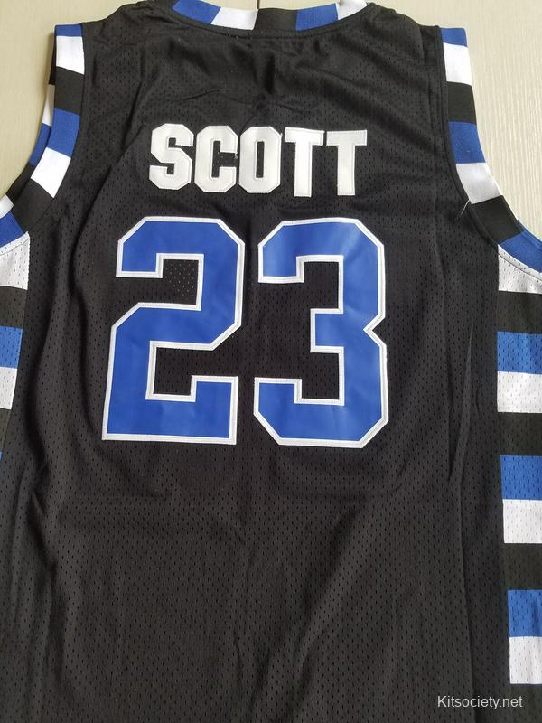 Nathan Scott #23 Black T-Shirt Jersey One Tree Hill Ravens Basketball TV  Gift 