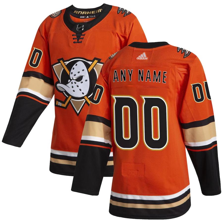 Women's Orange Alternate Custom Game Team Jersey - Kitsociety