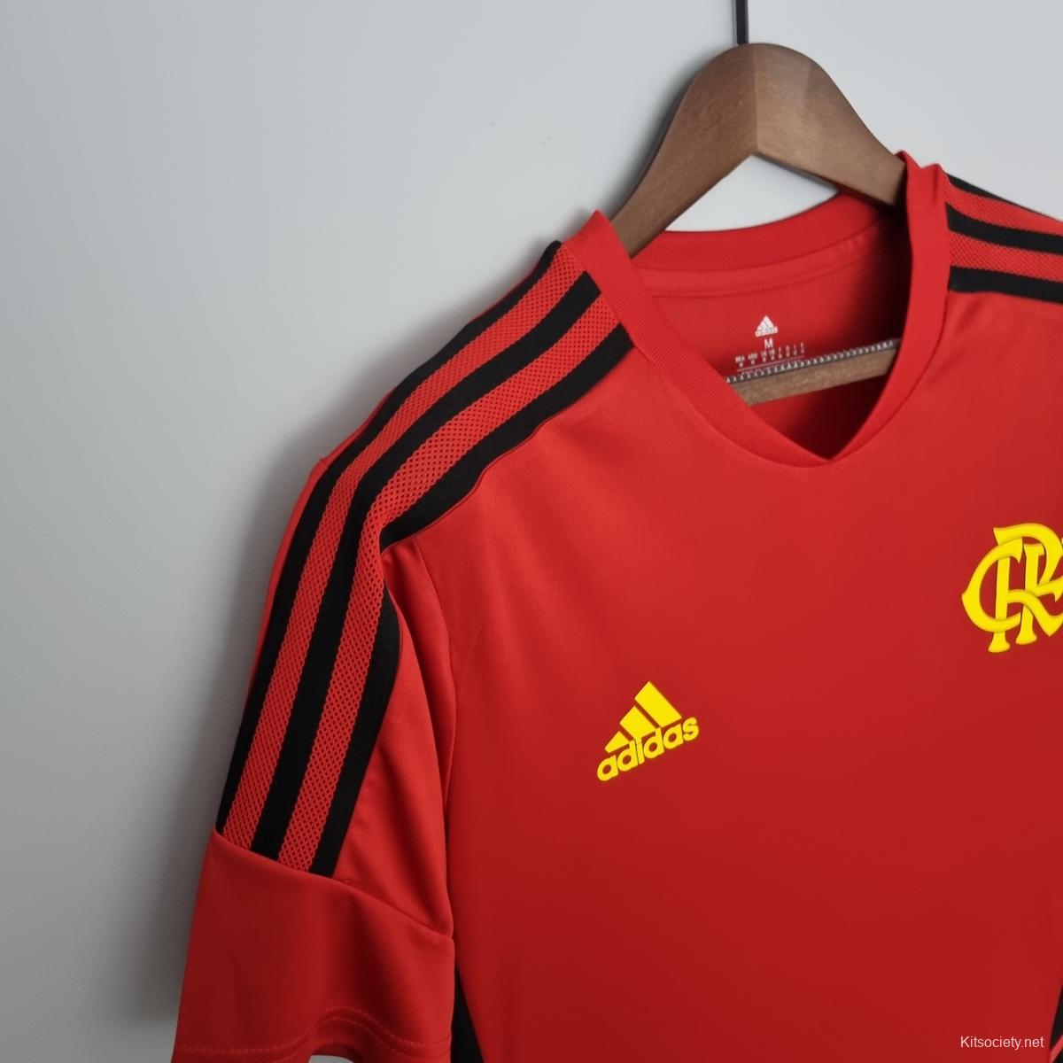 2022-2023 flamengo training white red soccer jersey shirt for sale in uk