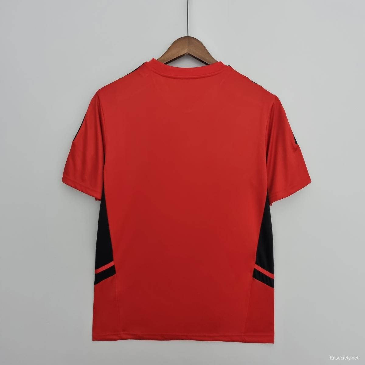 2022-2023 flamengo training white red soccer jersey shirt for sale in uk