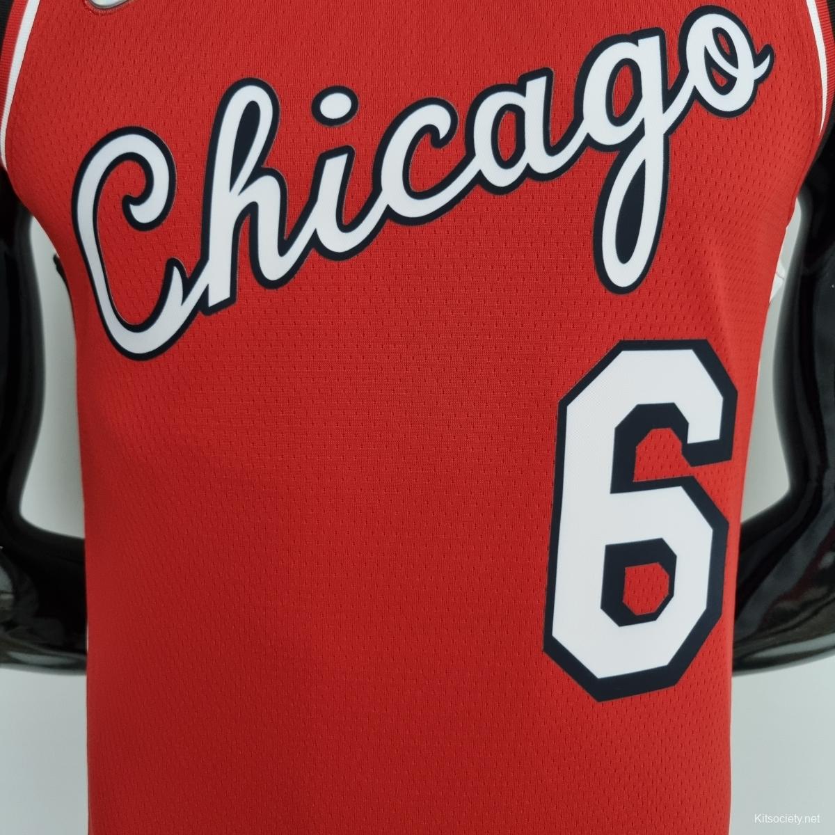 Hot Red Chicago Bulls Jersey — LONDON LOVES LA