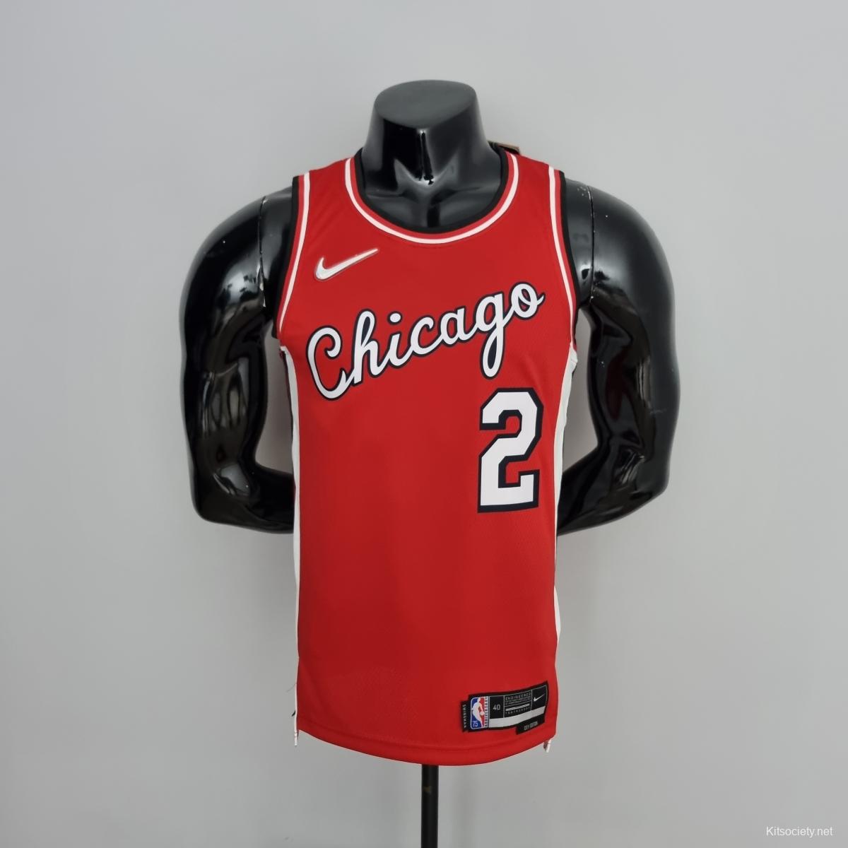 75th Anniversary 2022 Season Chicago Bulls JDRDAN#23 City Edition Red NBA  Jersey - Kitsociety