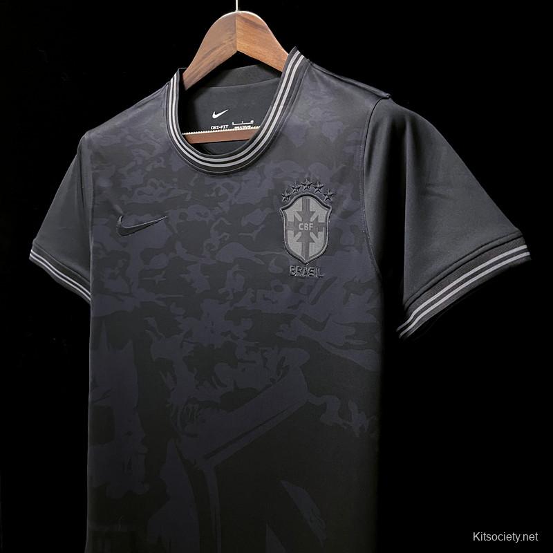 2023 Brazil Black Special Training Jersey - Kitsociety