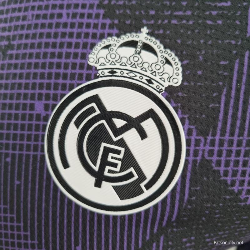 Player Version 23-24 Real Madrid Special Purple Jersey - Kitsociety