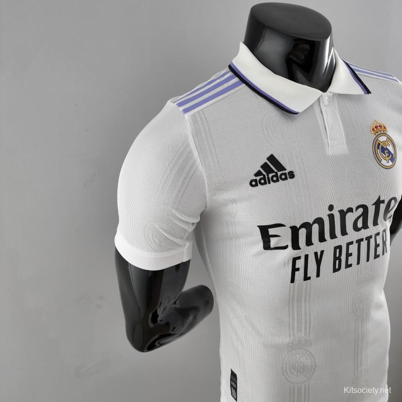 19-20 Real Madrid Home White Soccer Jerseys Shirt(Player Version