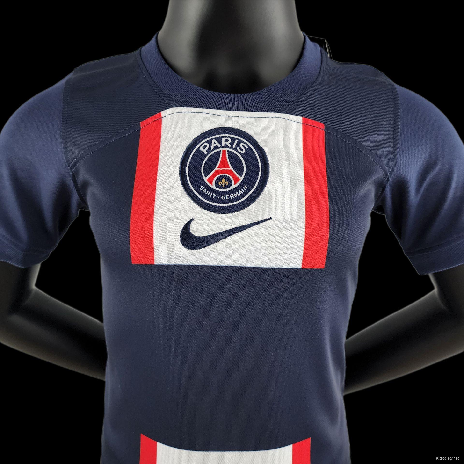 23-24 PSG Black Vest Jersey+Shorts - Kitsociety