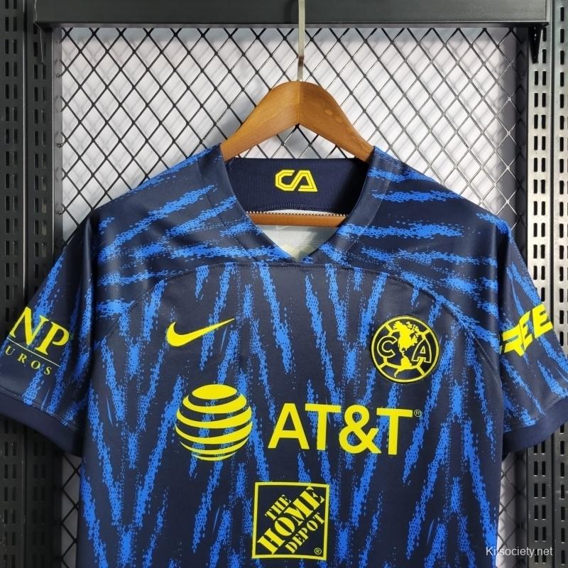 Club America Soccer Jersey Away (Player Version) 2022/23