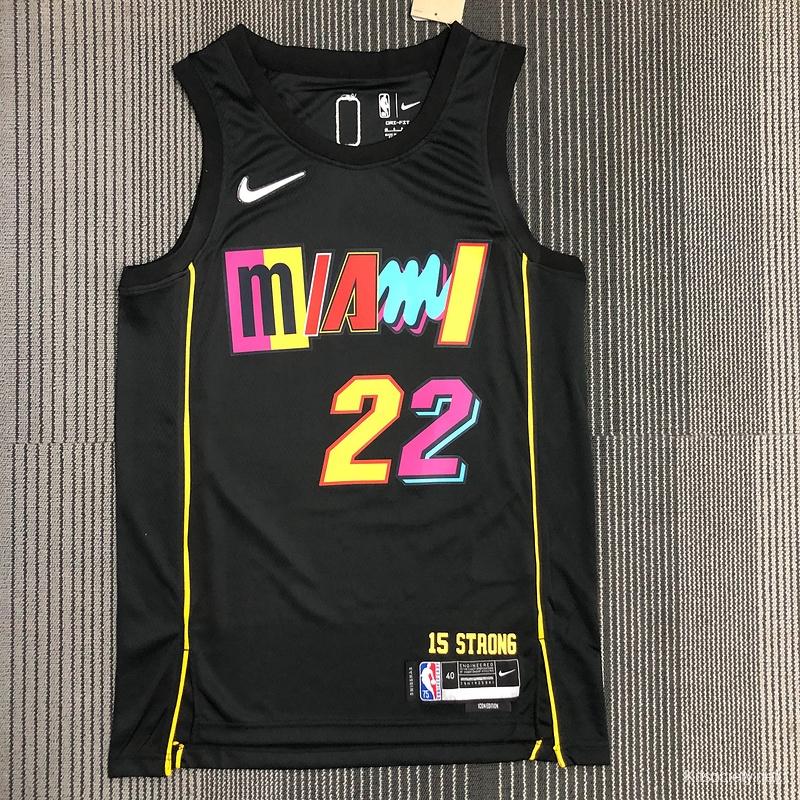 Nike Basketball NBA Miami Heats Jimmy Butler jersey unisex vest in black