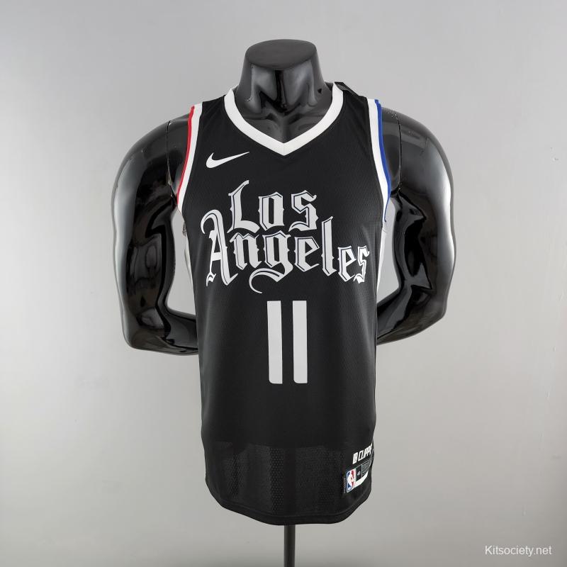 los angeles clippers black jersey
