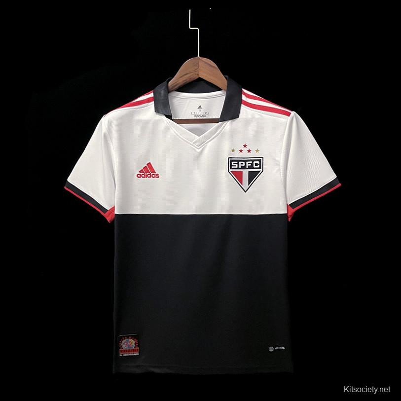 23-24 Sao Paulo Home Jersey - Kitsociety