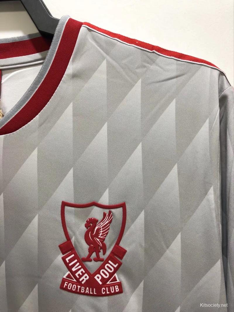 LIVERPOOL HOME RETRO KIT 89/91 LONG SLEEVE