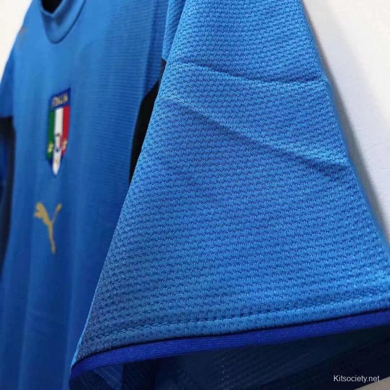 Italy Jersey Custom Home Soccer Jersey 2006