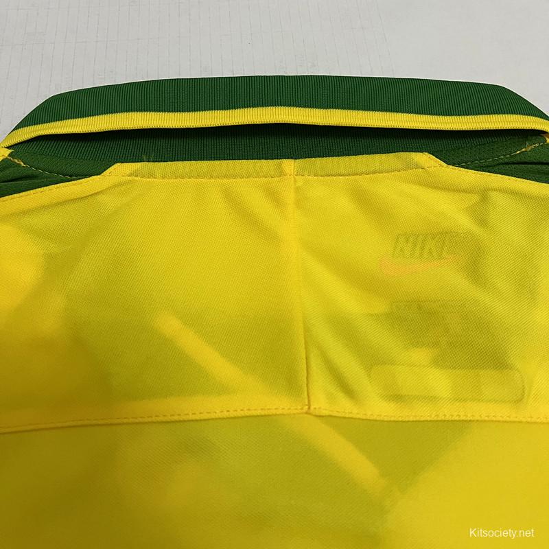 Jersey Brasil Home Nike Retro 2002 Jersey Brasil Home Nike Retro