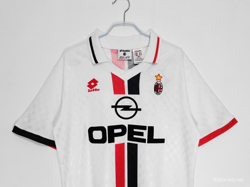 1995/96 AC Milan Away Retro Kit