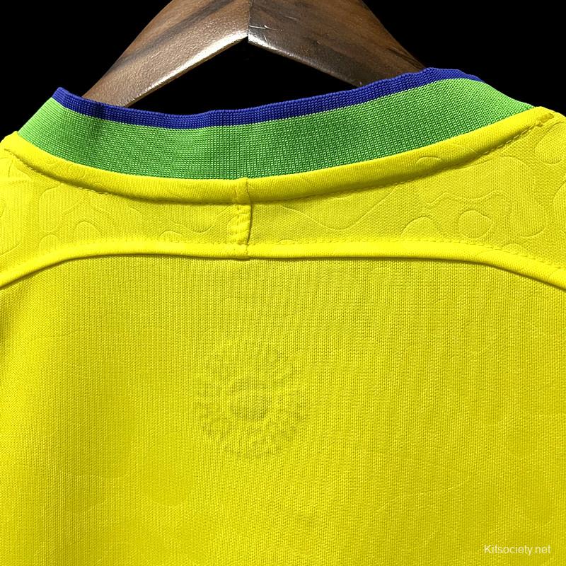 2022 Brazil Home Club World Cup National Team Soccer Jersey - Kitsociety