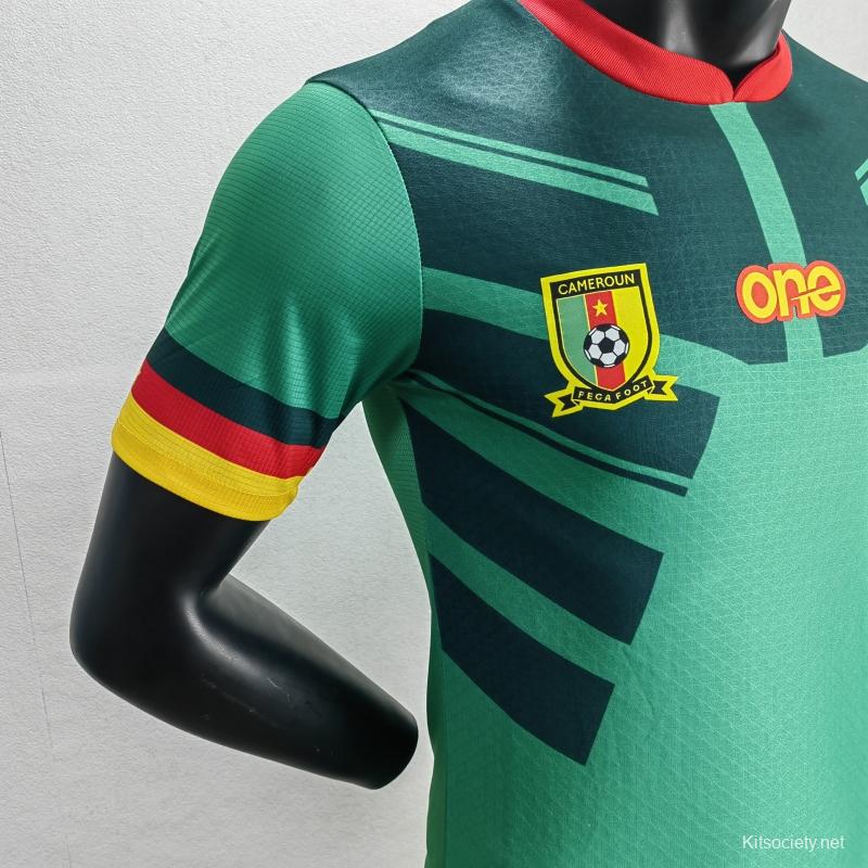 2022 Cameroon Green Player Jersey