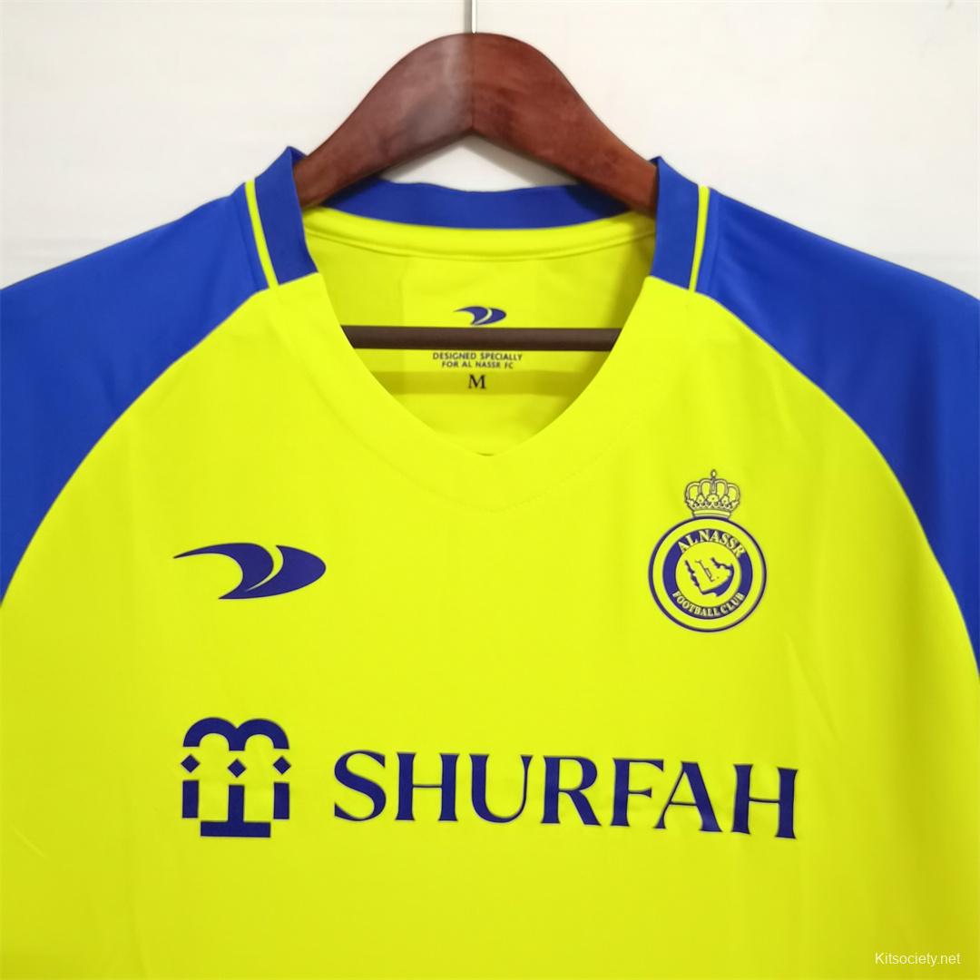 Al Nassr Home Men's Jersey 22/23- Player Issue – Complete Kitz