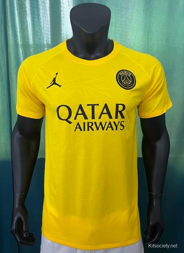 Nike PSG 22/23 Away Prematch Top - Black