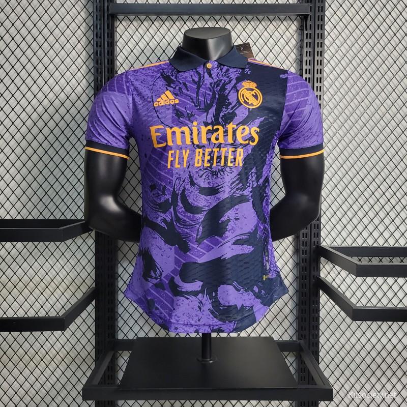 LOOK: Real Madrid and Barcelona show off new purple jerseys