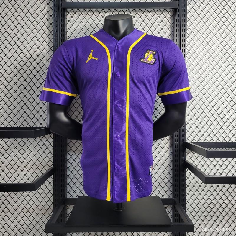 Purple Lakers Jersey 