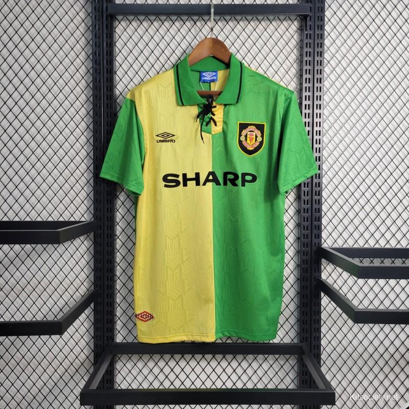 Manchester United Retro Jersey Away 1992/94  Manchester united, Jersey  shirt, Jersey design