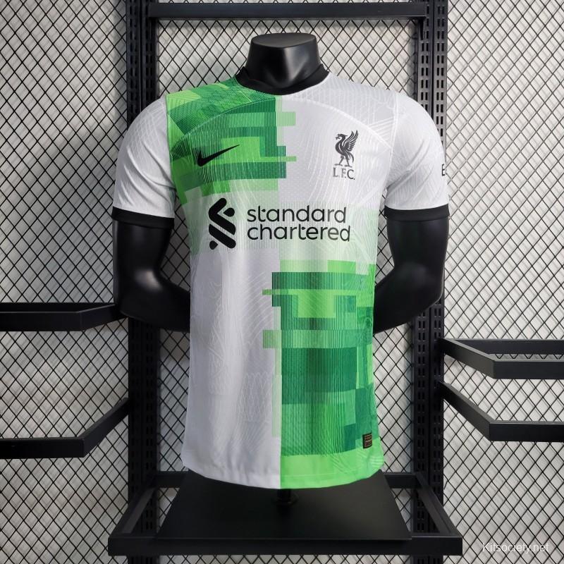 23-24 Player Liverpool Away Jersey - Kitsociety