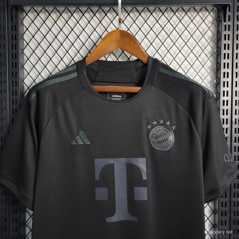 Adidas Bayern Munich Away Jersey 23 Women's, Black / S