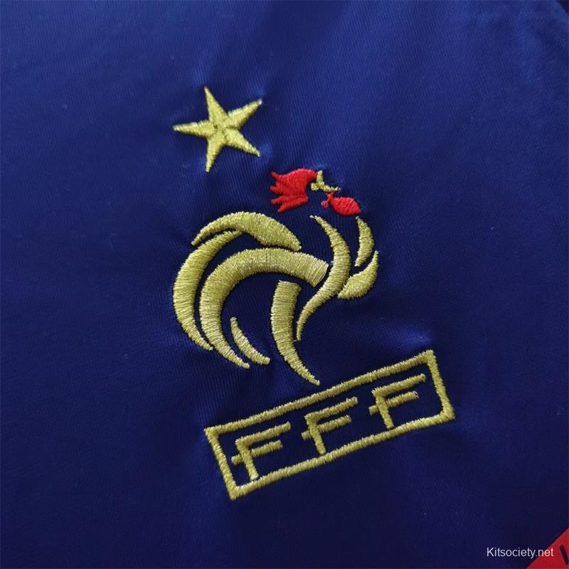 2010 France Home Retro Jersey